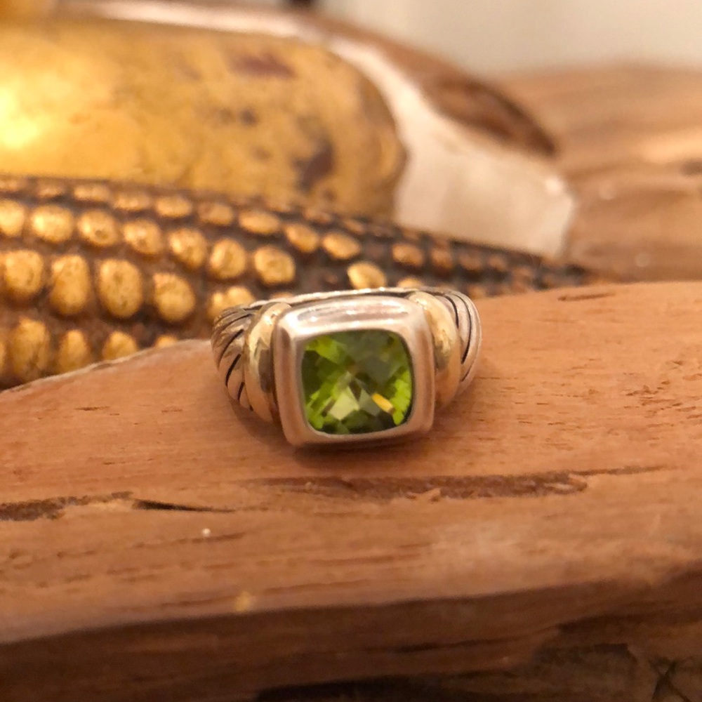 Authentic David Yurman Peridot Ring